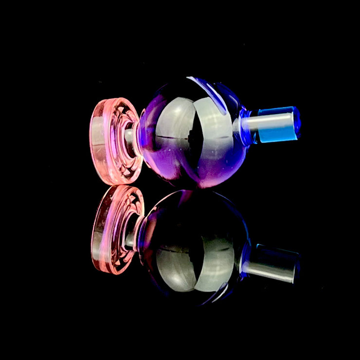 Carved Marble Spinner Banger Carb Caps